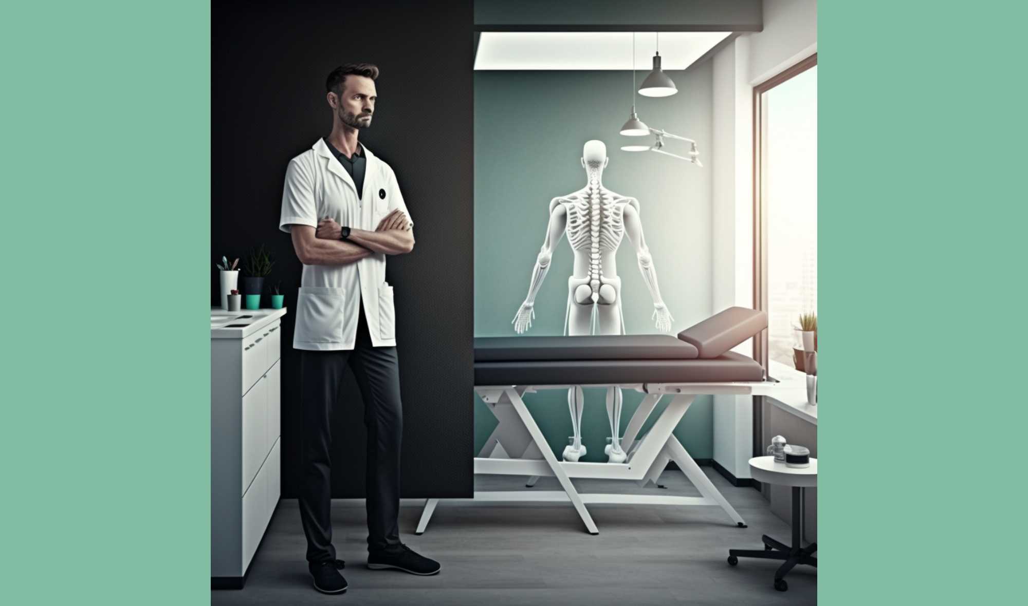 terapeuta en una clinica